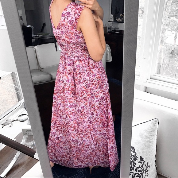 🌸 BANANA REPUBLIC OINK FLORAL MAXI! - Picture 5 of 12